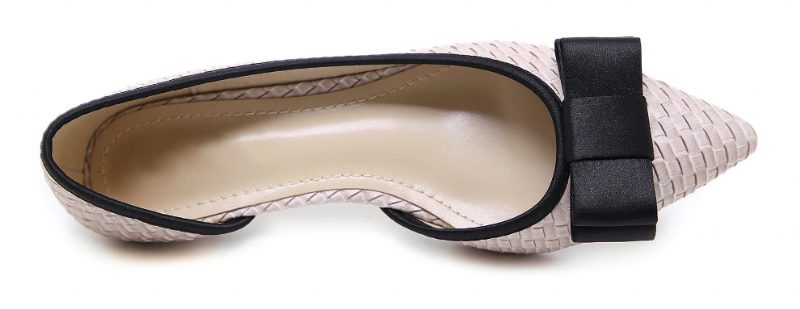 Mia Dame Fashion Pump Sko - Beige