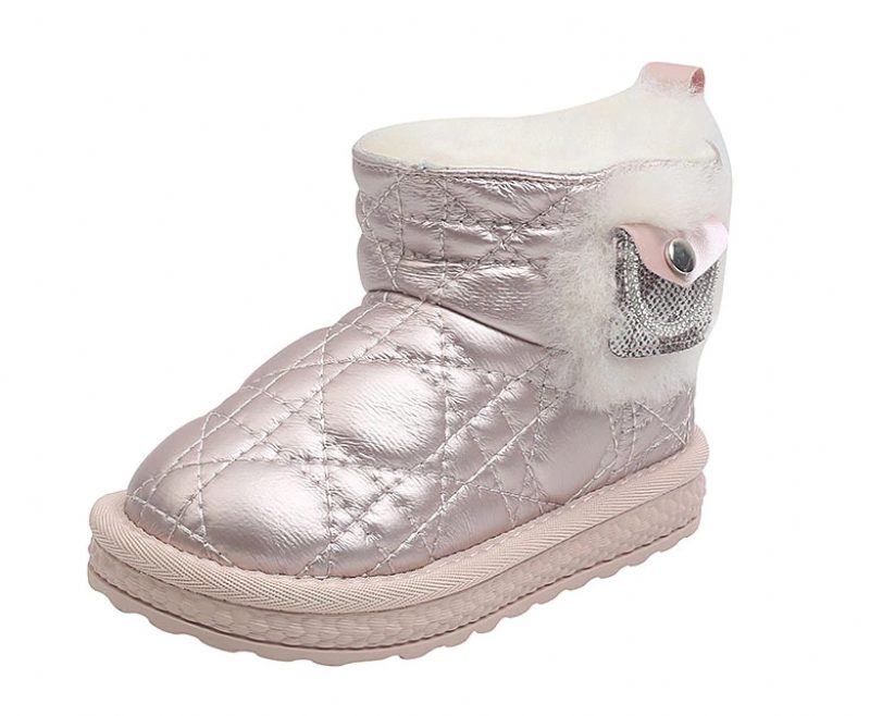 Mia Piges Snestøvle - Pink Pels