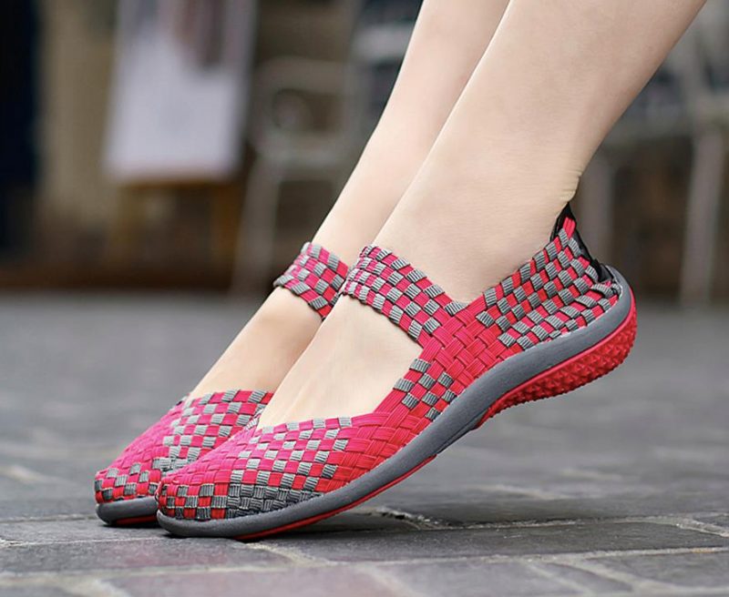 Mia Slip-on Til Kvinder - Rød