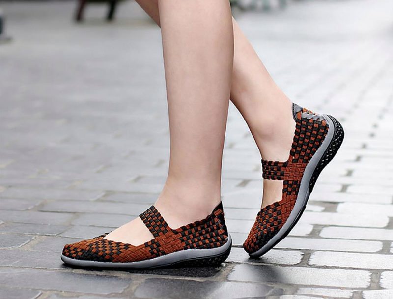 Mia Slip-on Til Kvinder - Rød