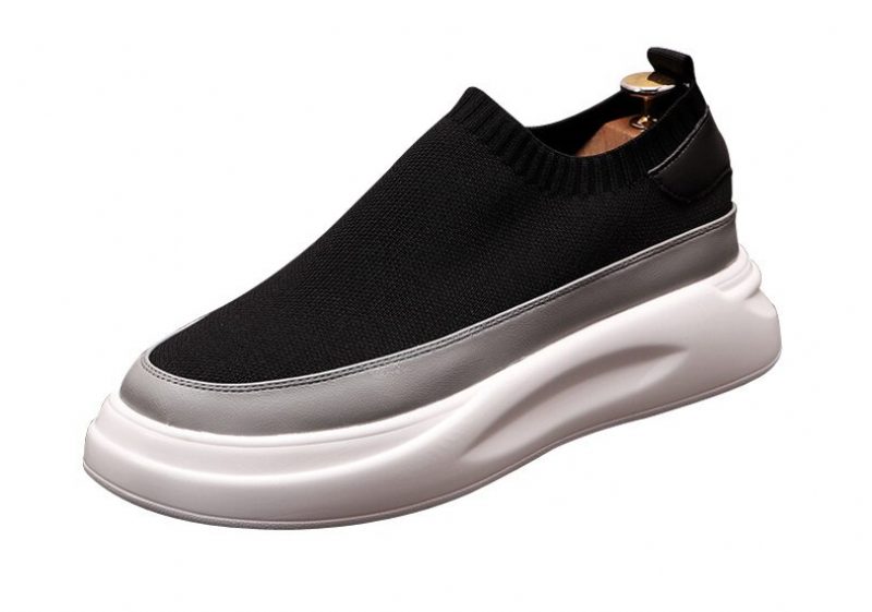 Miaray Sneakers Platform Sko Til Mænd - Sort