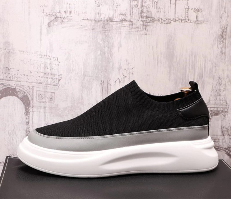 Miaray Sneakers Platform Sko Til Mænd - Sort