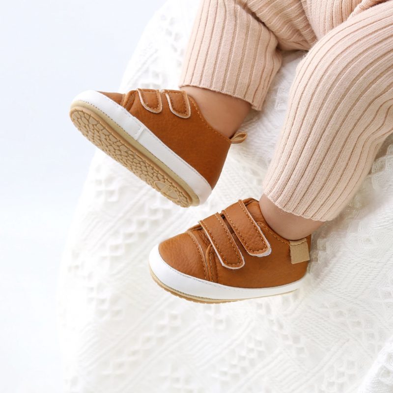Michael Unisex Afslappet Sneaker Til Børn - Brun