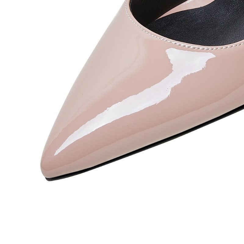 Michely Dame-skulpterede Hælkjole Pumps - Sort