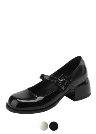 Milagros Kvinders Square Mid Heel Pumps