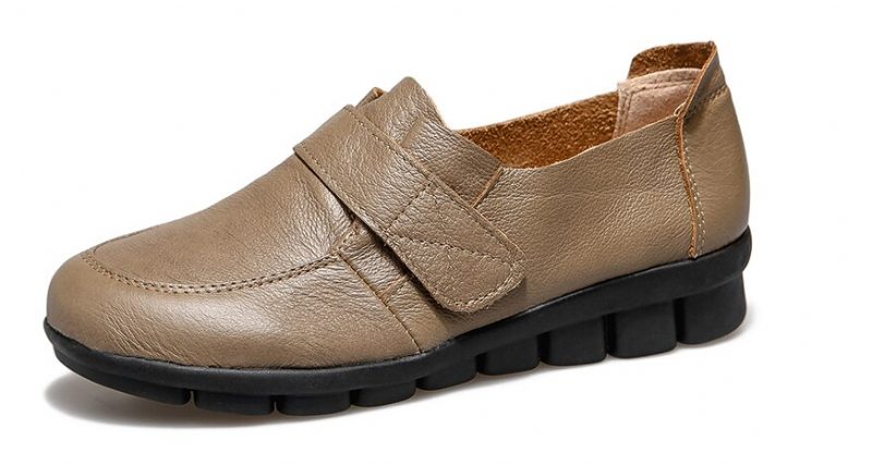 Milan Dame Loafer Sko - Khaki