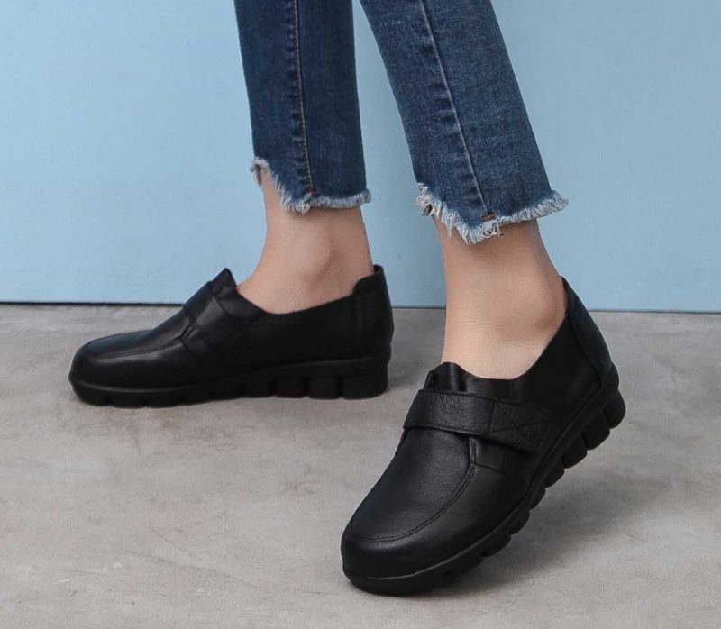 Milan Dame Loafer Sko - Khaki