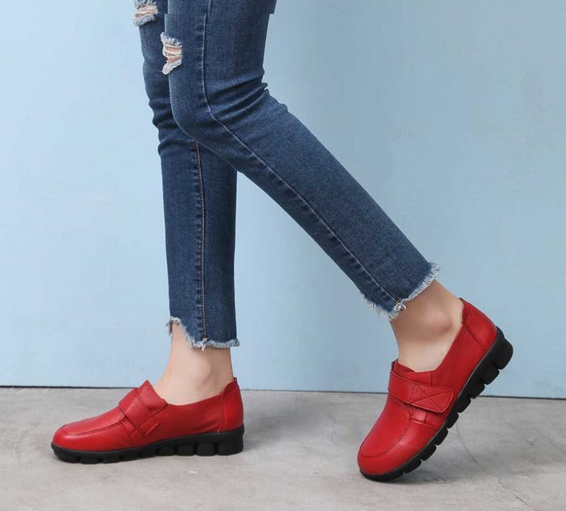 Milan Dame Loafer Sko - Khaki