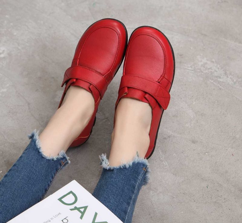 Milan Dame Loafer Sko - Khaki