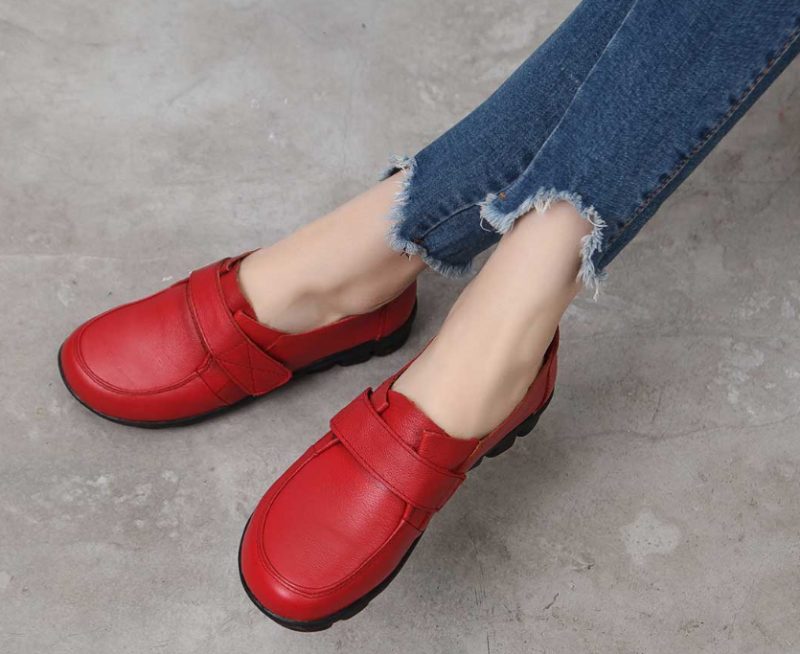 Milan Dame Loafer Sko - Khaki