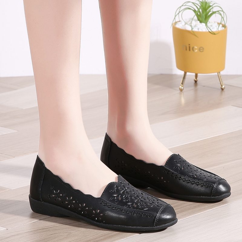 Mildre Dame Loafer Sko - Beige