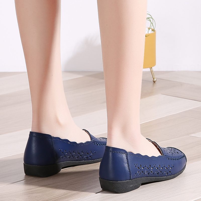 Mildre Dame Loafer Sko - Beige