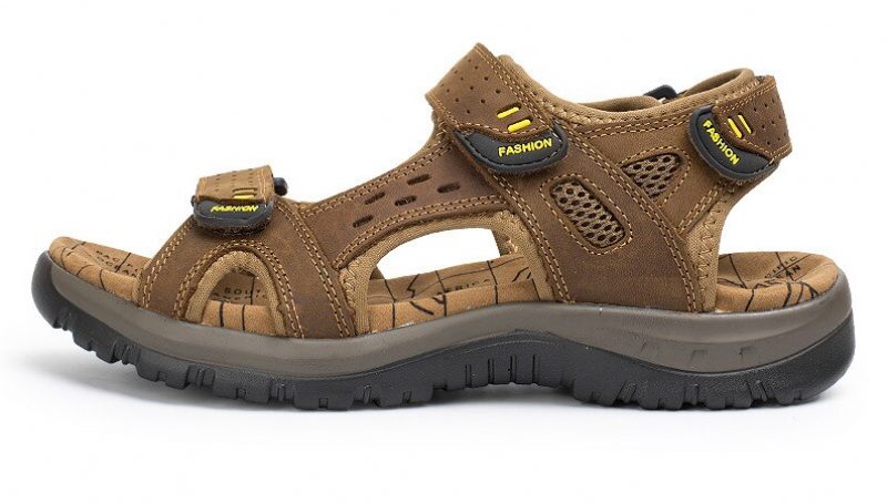 Mile Herresandaler - Brun