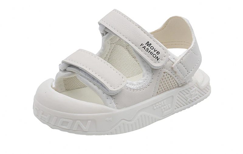 Miles Unisex Afslappet Børnesandaler - Hvid