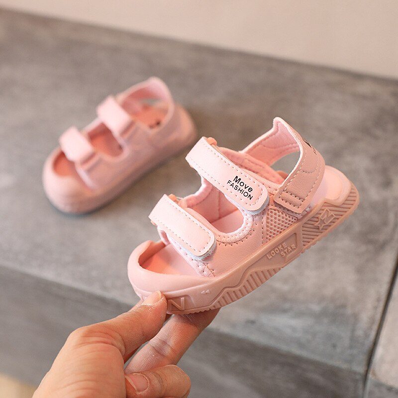 Miles Unisex Afslappet Børnesandaler - Hvid