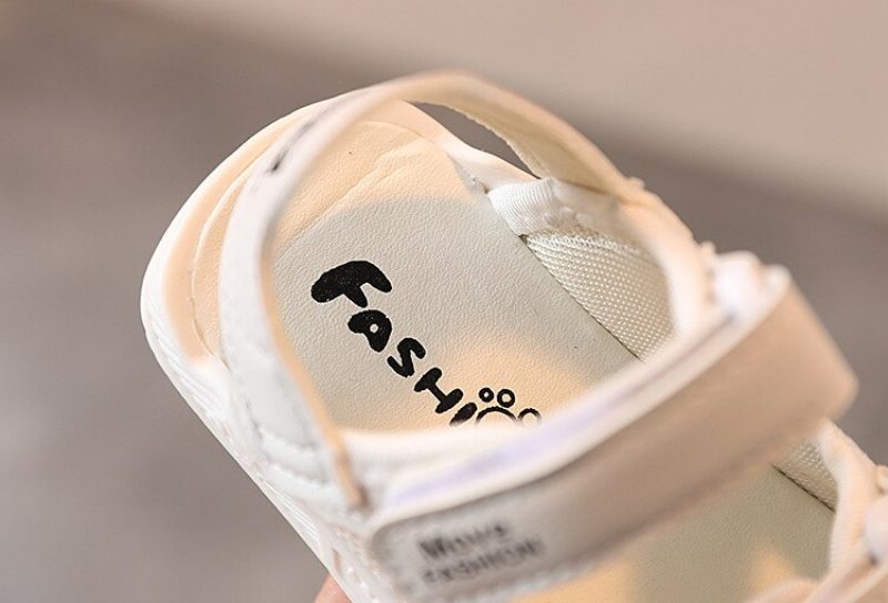 Miles Unisex Afslappet Børnesandaler - Hvid