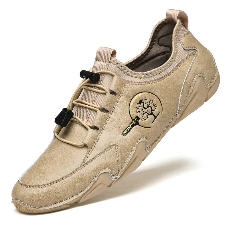 Minguez Casual Sneakers Til Mænd - Beige