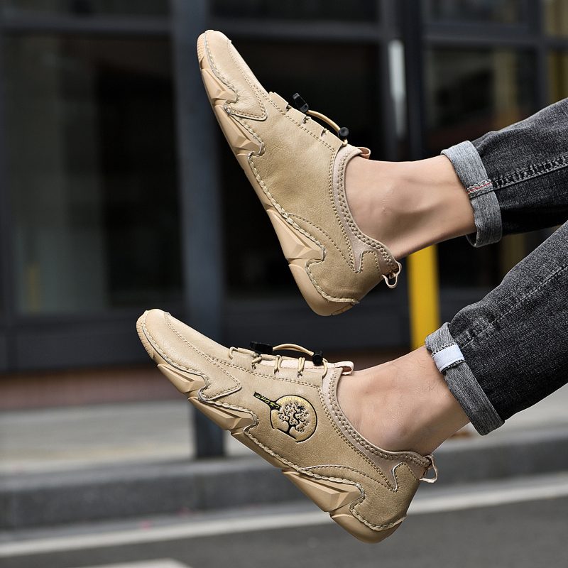 Minguez Casual Sneakers Til Mænd - Beige