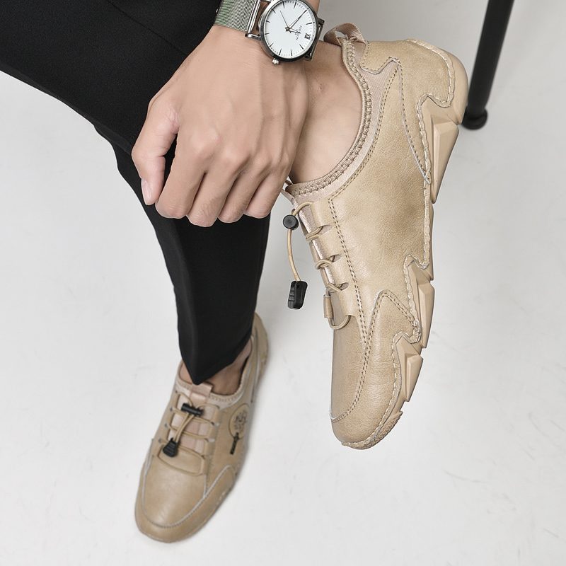 Minguez Casual Sneakers Til Mænd - Beige