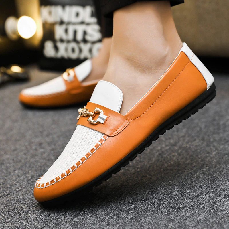 Mixi Loafers Fritidssko Til Mænd - Hvid