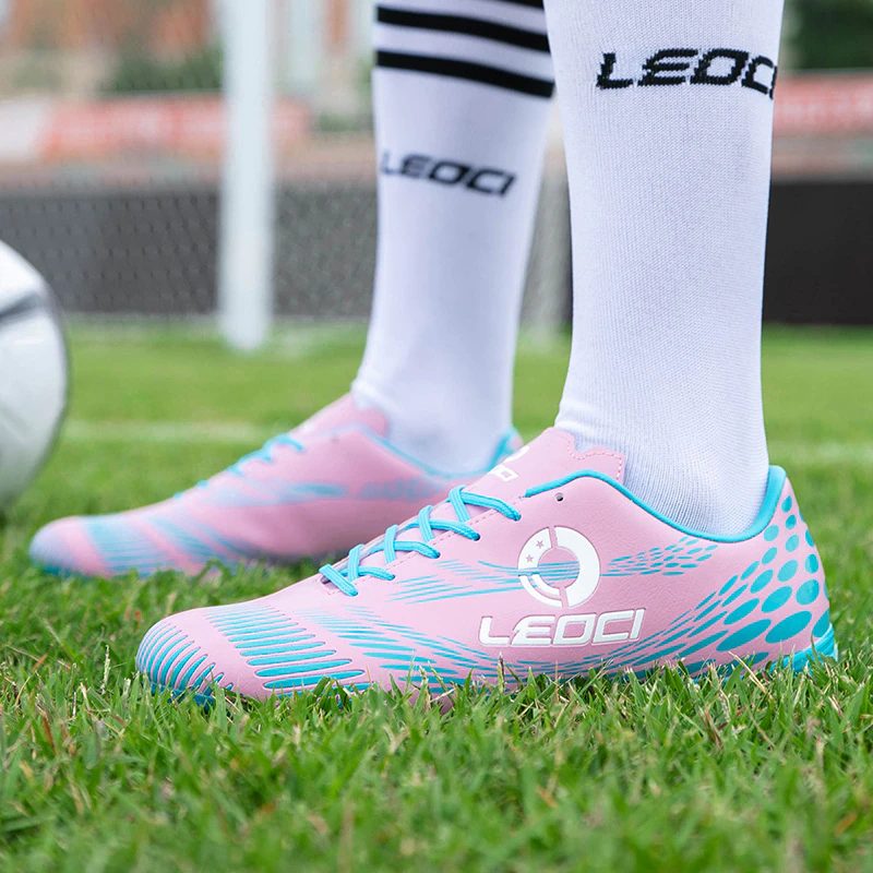 Modric Store Drenge Fodboldsko - Pink