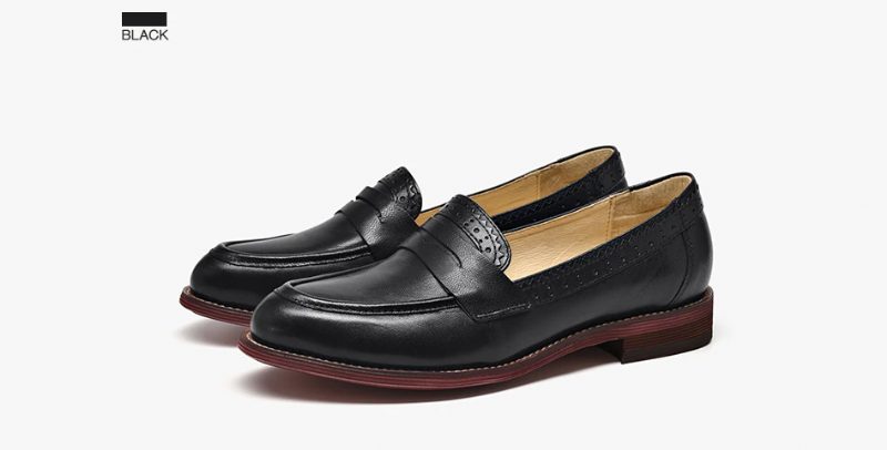 Monaco Klassiske Loafer Sko Til Kvinder - Sort