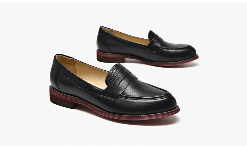Monaco Klassiske Loafer Sko Til Kvinder - Sort