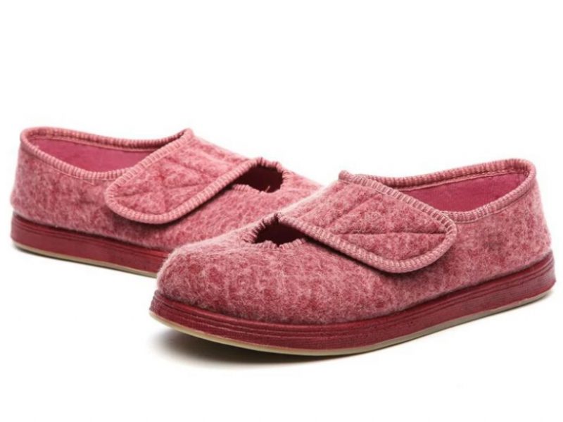 Monic Pink Loafers Til Kvinder - Rosyrød