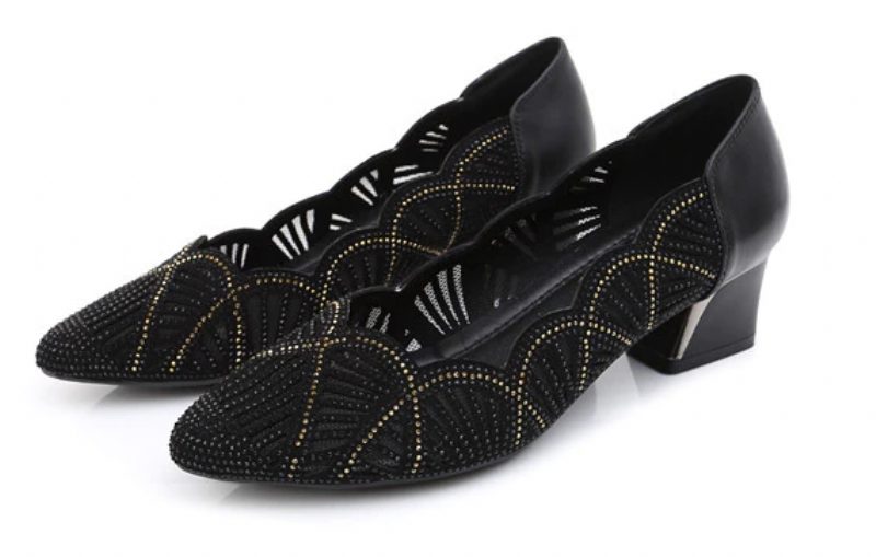 Monrroy Komfortable Pumps-sko Til Kvinder - Sort