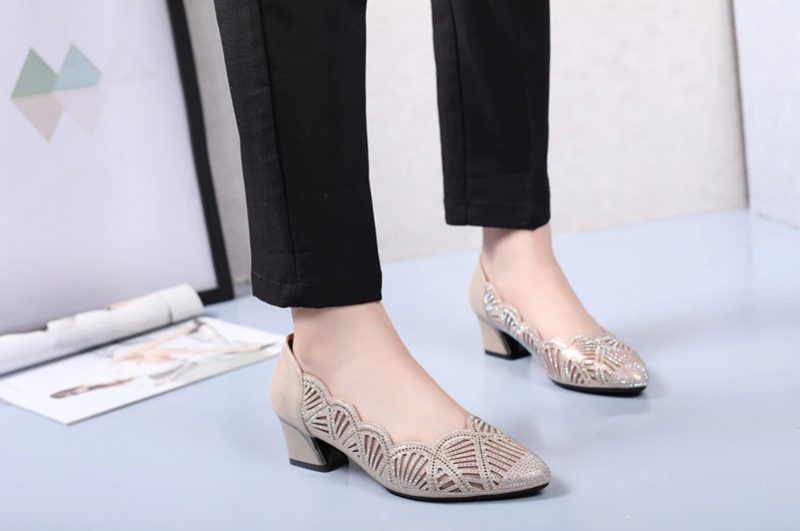 Monrroy Komfortable Pumps-sko Til Kvinder - Sort