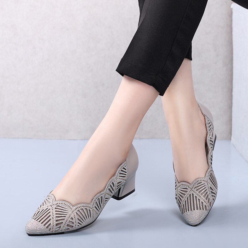 Monrroy Komfortable Pumps-sko Til Kvinder - Sort