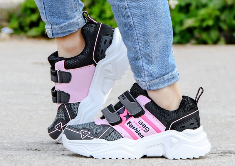 Montaner Unisex Afslappede Sneakers Til Børn - Pink