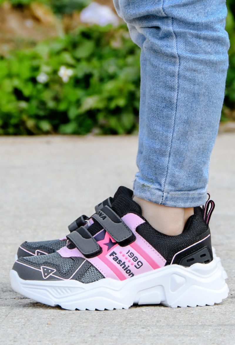 Montaner Unisex Afslappede Sneakers Til Børn - Pink