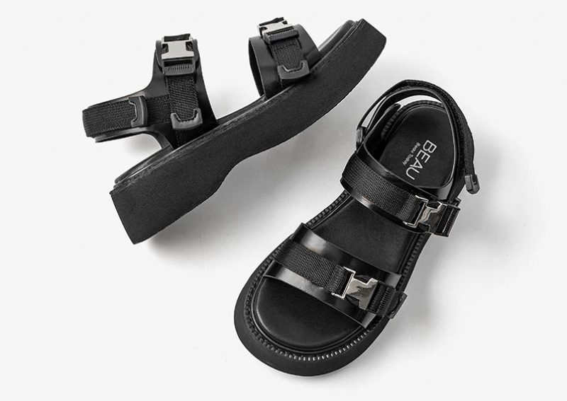 Morel Damesandaler - Sort