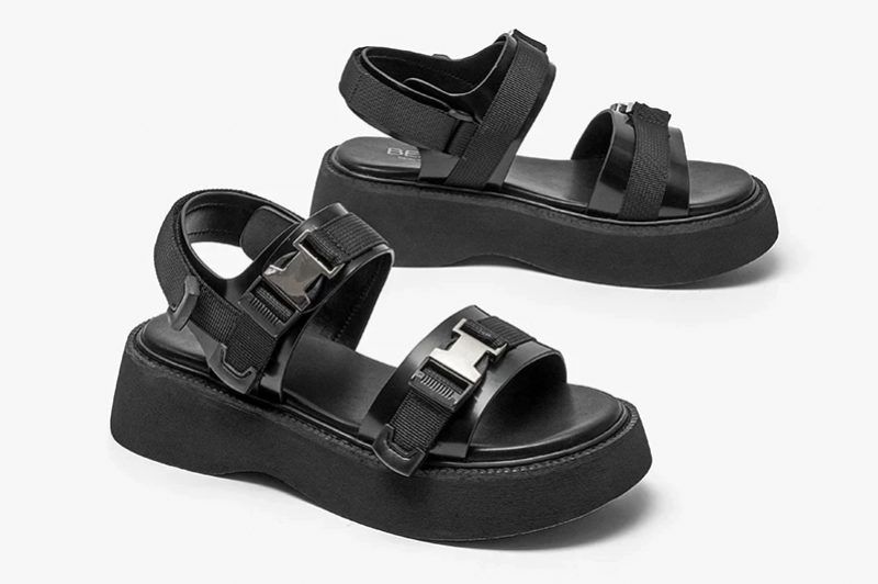 Morel Damesandaler - Sort