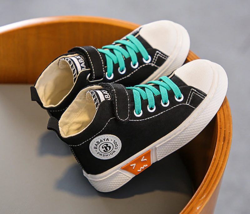 Morfeo Unisex Afslappet Sneaker Til Børn - Grøn
