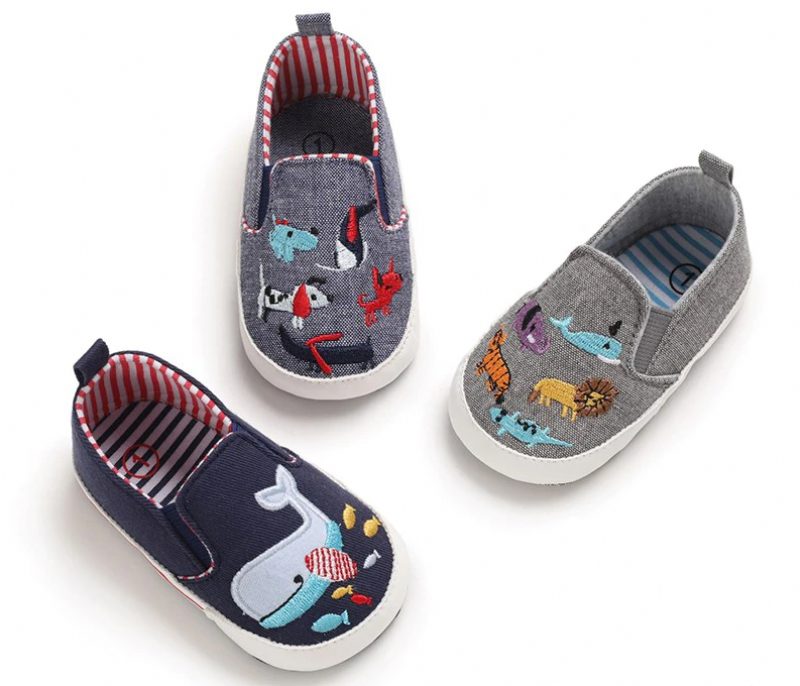 Moro Baby Drenge Afslappede Sneakers - Marineblå