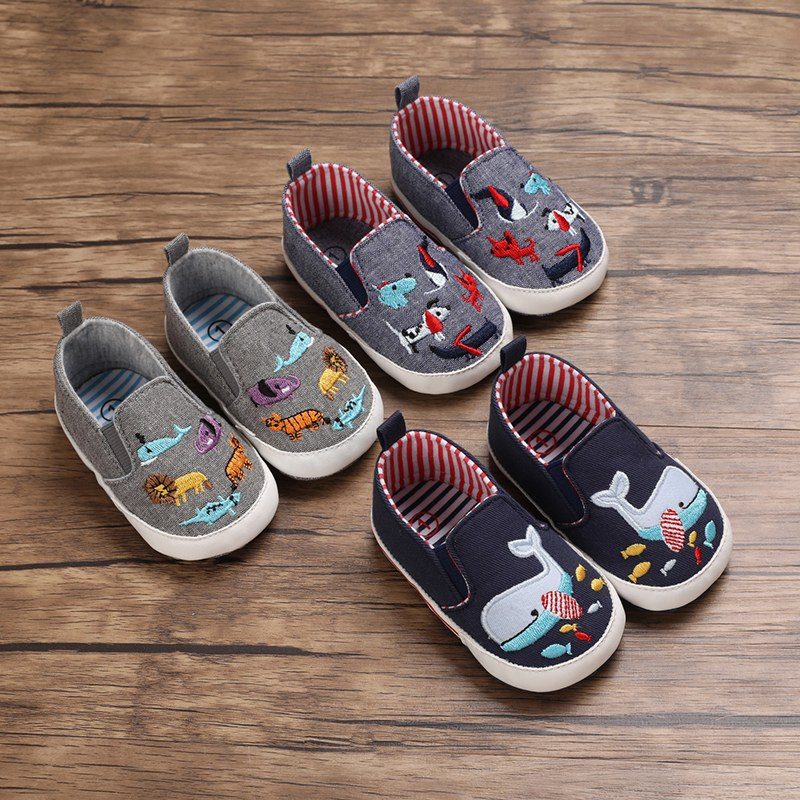 Moro Baby Drenge Afslappede Sneakers - Marineblå