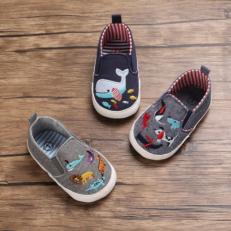 Moro Baby Drenge Afslappede Sneakers - Marineblå