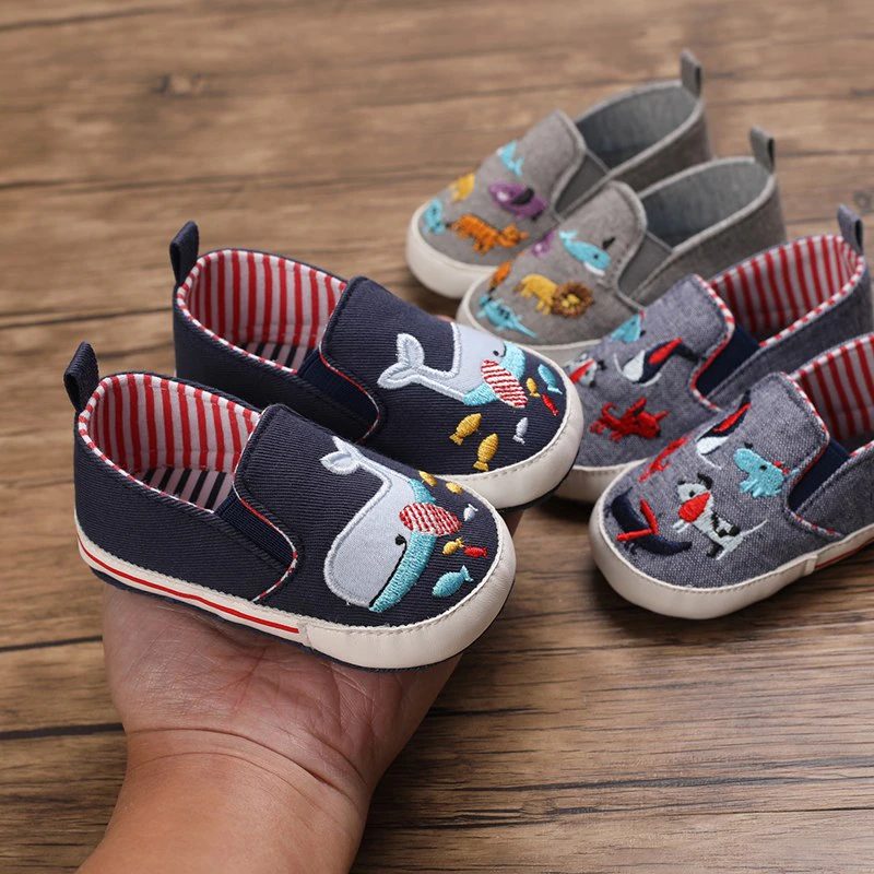 Moro Baby Drenge Afslappede Sneakers - Marineblå