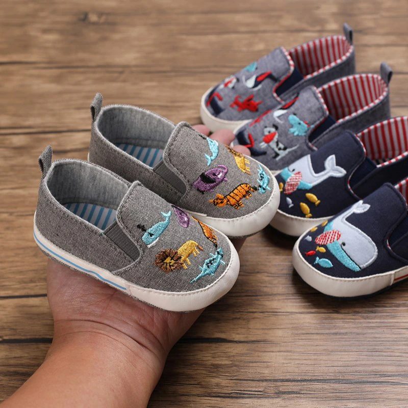 Moro Baby Drenge Afslappede Sneakers - Marineblå