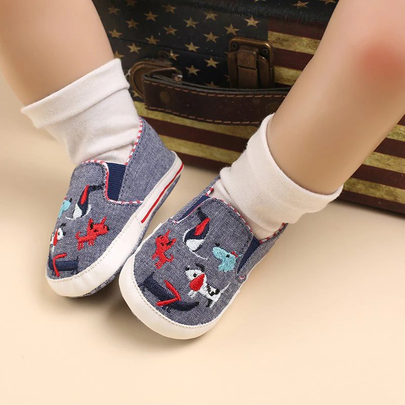 Moro Baby Drenge Afslappede Sneakers - Marineblå