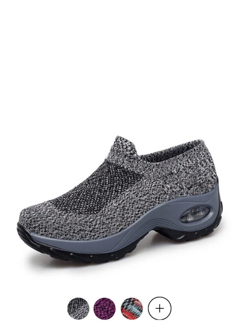 Mulig Kvinders Grå Lys Sneaker