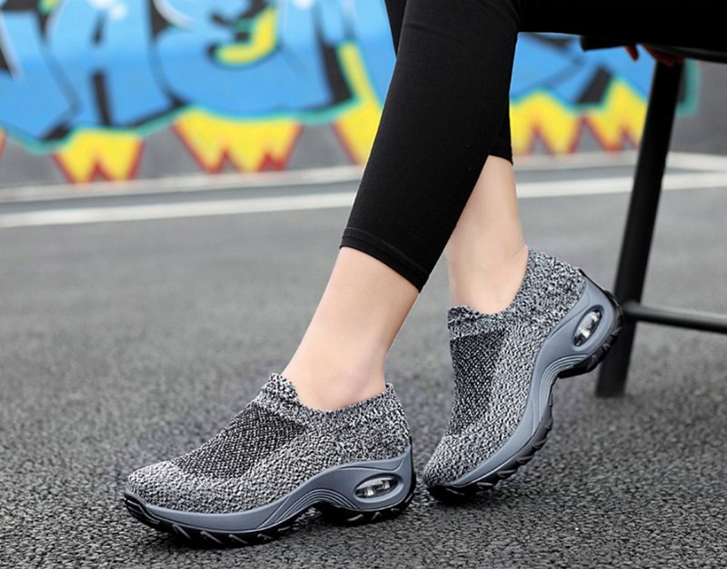 Mulig Kvinders Grå Lys Sneaker - Grå