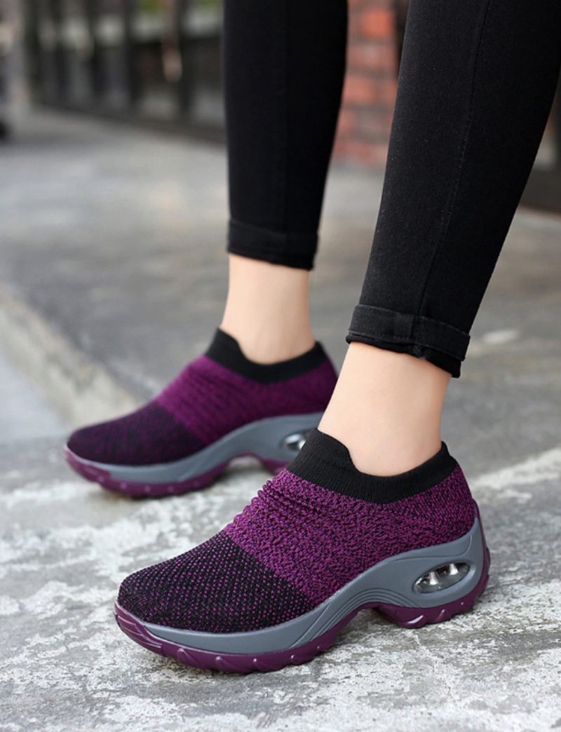 Mulig Platform Sneaker Til Kvinder - Sort