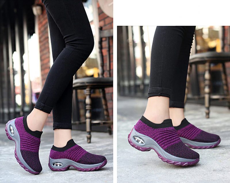 Mulig Platform Sneaker Til Kvinder - Sort