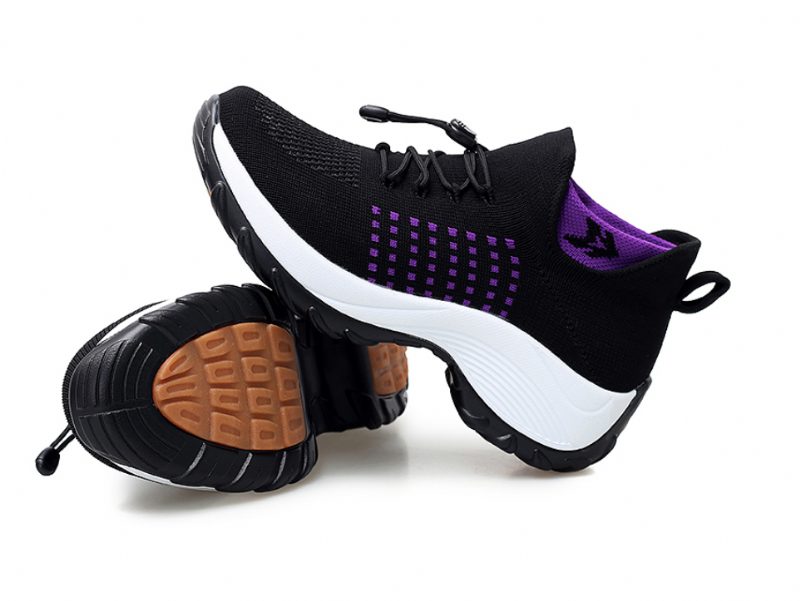 Mulig Platform Sneaker Til Kvinder - Sort