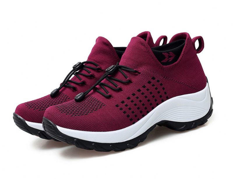 Mulig Platform Sneaker Til Kvinder - Sort