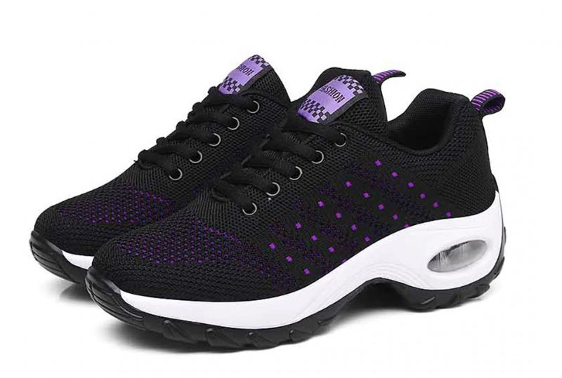 Mulig Platform Sneaker Til Kvinder - Sort
