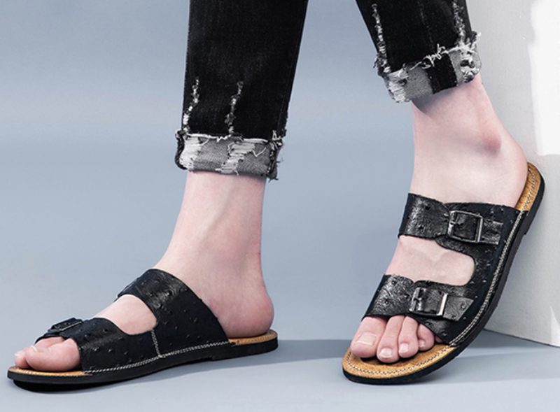 Muller Casual Sandal Til Mænd - Khaki